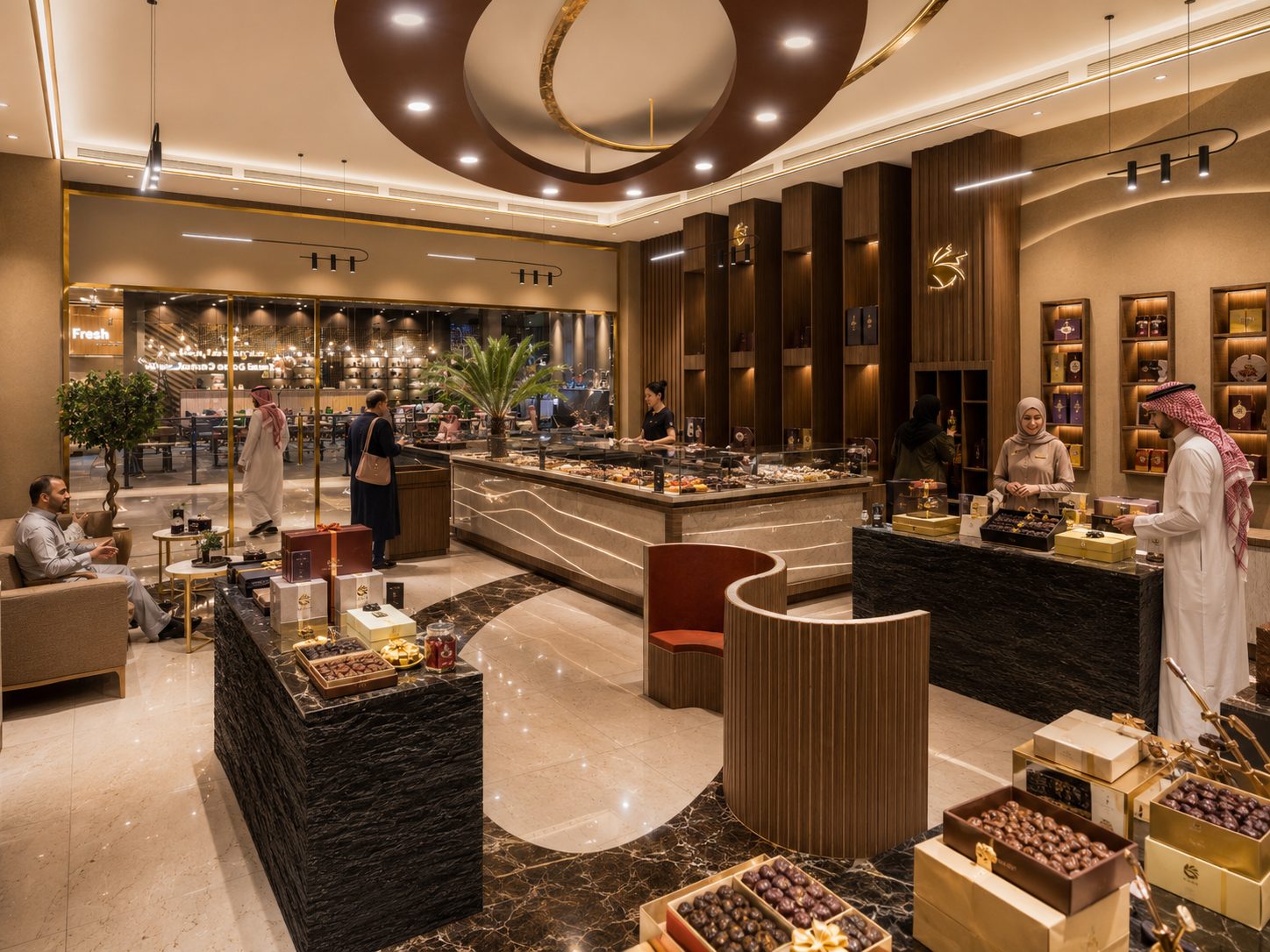 Retail fit-out, Dubai Hills Mall boutique